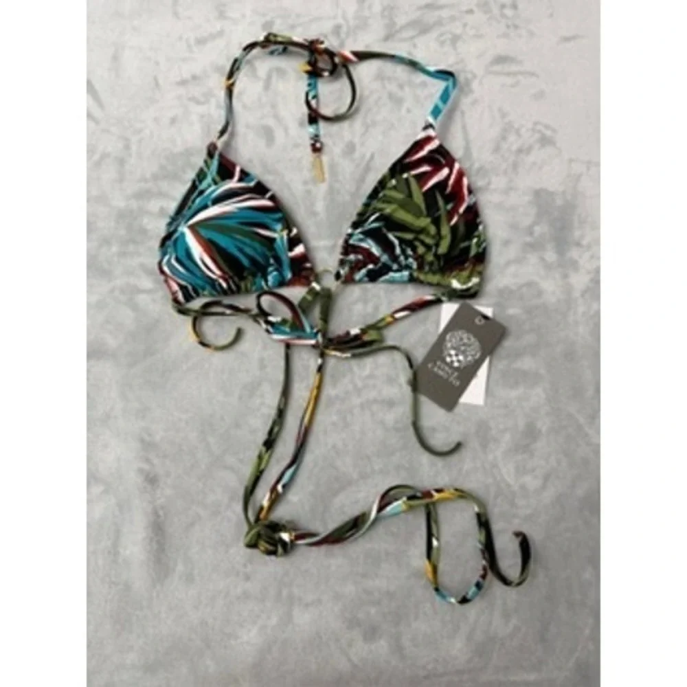 NWT Vince Camuto Bikini Top Womens XS Vince Camuto Ring String Bikini Top XS $88